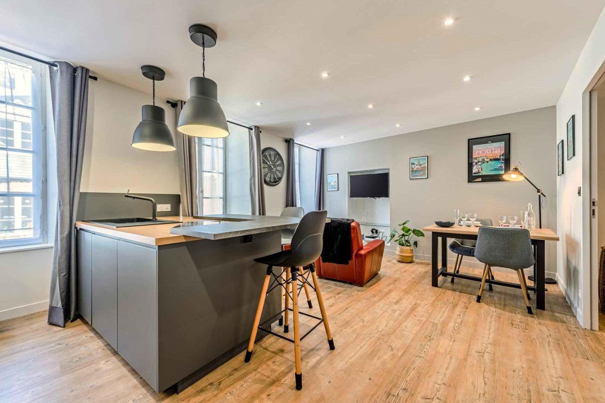 Appartement Du Theatre Морле Экстерьер фото