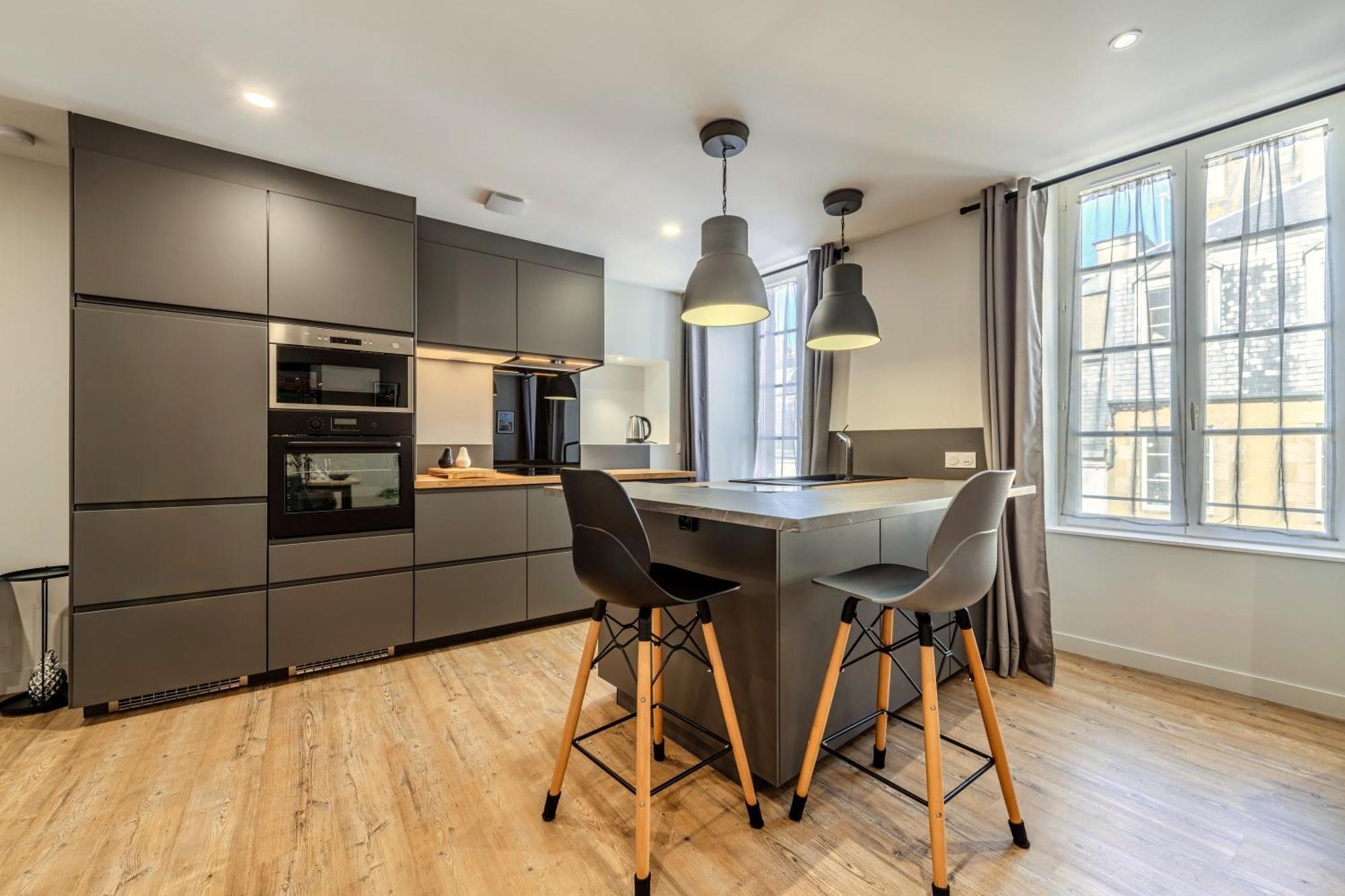Appartement Du Theatre Морле Экстерьер фото